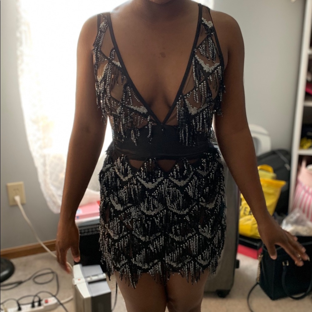 Black Birthday dress